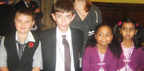 Young people at House of Commons