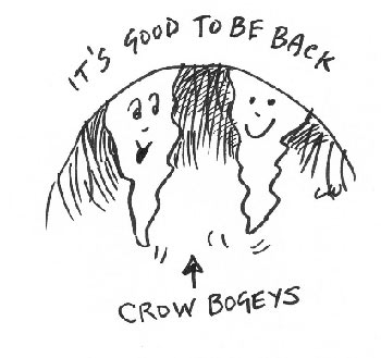 Crow bogeys cartoon