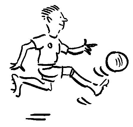 Football cartoon