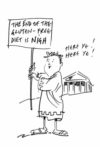 end gluten-free diet cartoon