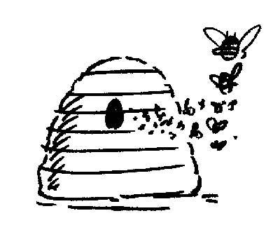 Beehive cartoon