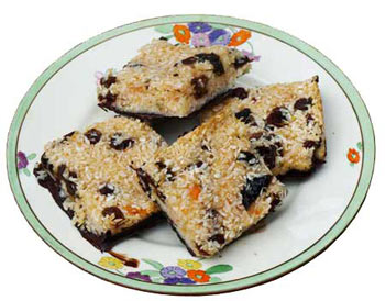 freefrom coconut chocolate slices