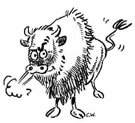 Buffalo cartoon