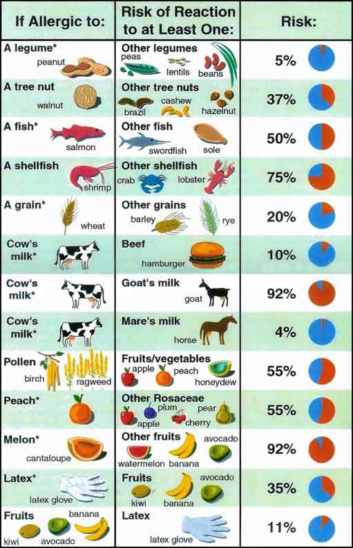 allergen cross reactions