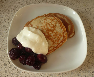 freefrom banana pancakes