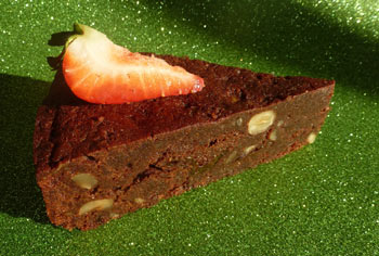 free from chocolate prune torte