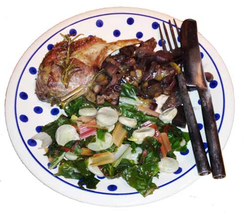 Rack of lamb