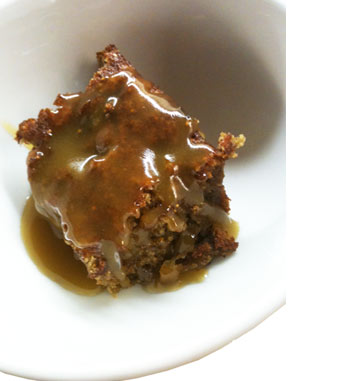 Sticky toffee pudding