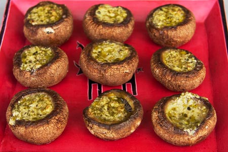 stuffed mushrooms