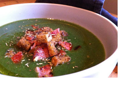 spinach soup