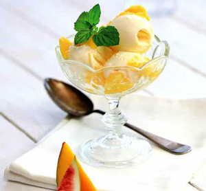 sukrin mango ice cream