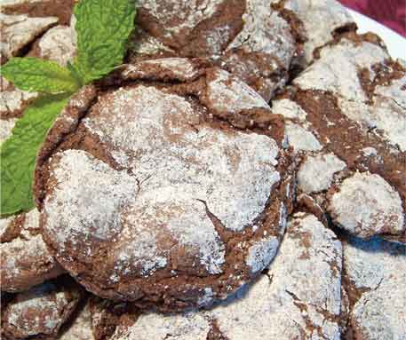 Crinkle cookies